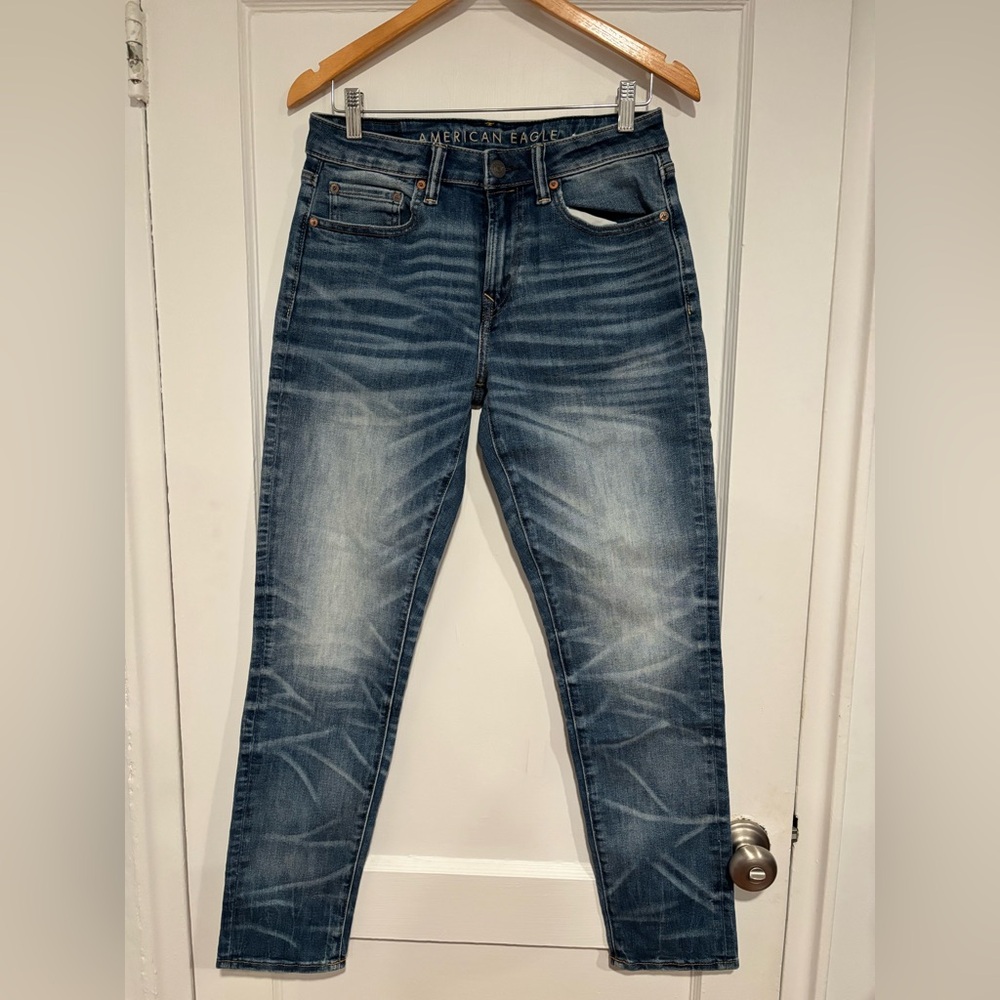 American Eagle Outfitters Men's Denim Athletic Skinny Jeans 29x32